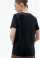Womens TShirt with Print black