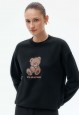 Sweatshirt with Print black