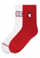 Set of with Print 2 pairs for Women redwhite