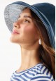 Textile Hat blue