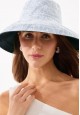 Textile Hat blue