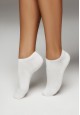 Set of Short Socks with Heart Print whitegray melangeblue melange