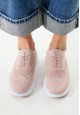 Женские кроссовки Comfort цвет пыльнорозовый