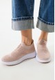 Женские кроссовки Comfort цвет пыльнорозовый