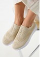 Женские кроссовки Comfort цвет бежевый