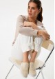 Женские кроссовки Comfort цвет бежевый