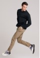 Classic Mens Sneakers black and beige
