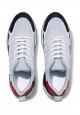 Casual Mens Sneakers gray and black 