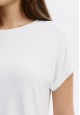 Viscose Tshirt milky