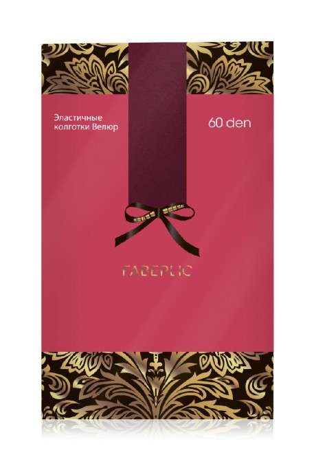 ST619 Колготки из микрофибры ST619, плотность 60 den, цвет бордовый, размер XL