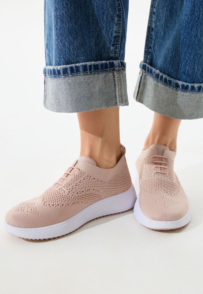 SSW154 Женские кроссовки Comfort, цвет пыльно-розовый, размер 39
