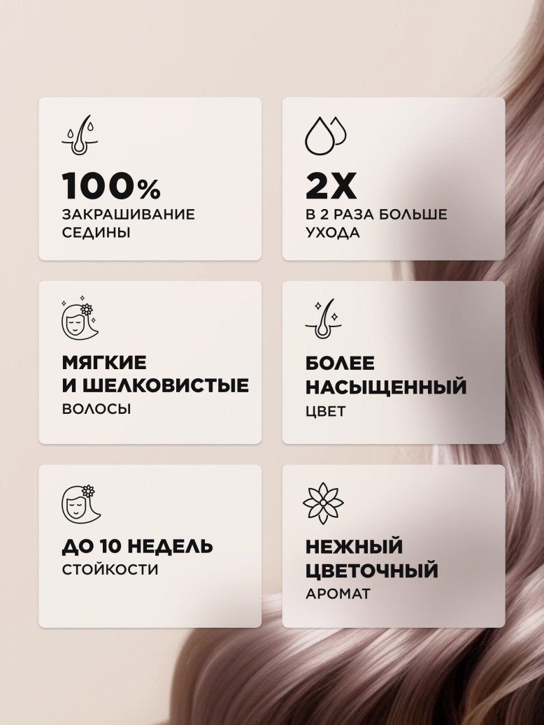 Стойкая крем-краска для волос Expert, тон «8.1 Светлый блондин пепельный»